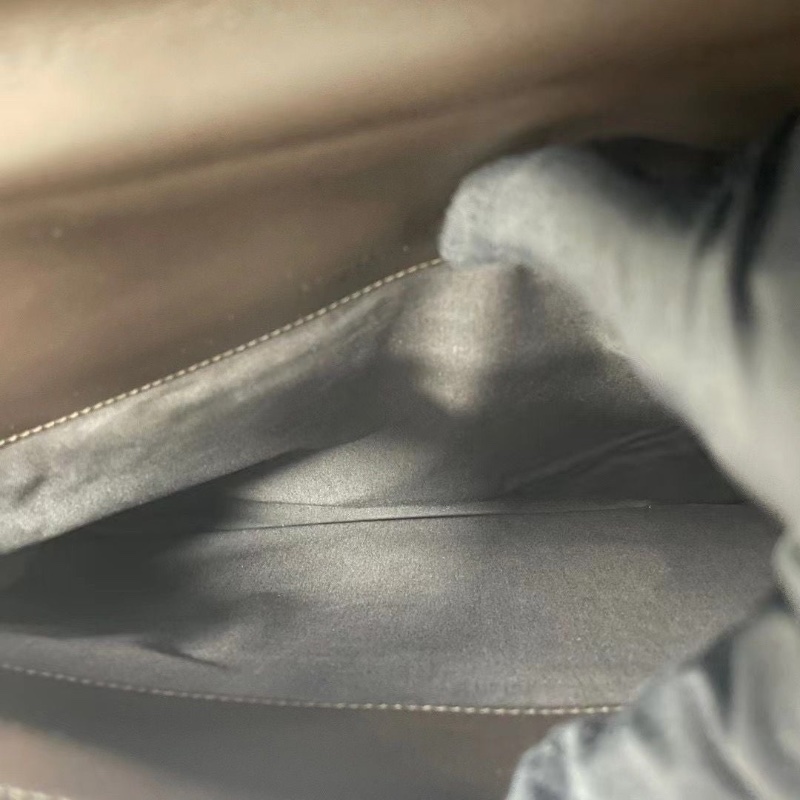 BV 編織翻蓋開合牛皮公事包手提包 經典牛皮材質 翻蓋開合 金屬鎖扣 37.5*29*8  9新 配件鑰匙 皮牌 塵袋-7