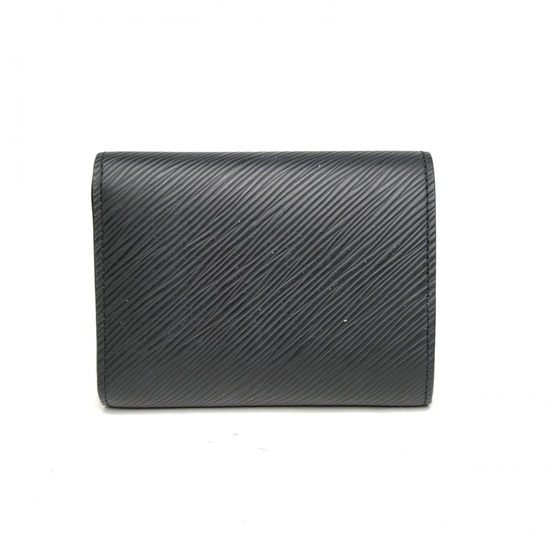 LOUIS VUITTON 黑色EPI水波紋牛皮2017Twist錢包-2