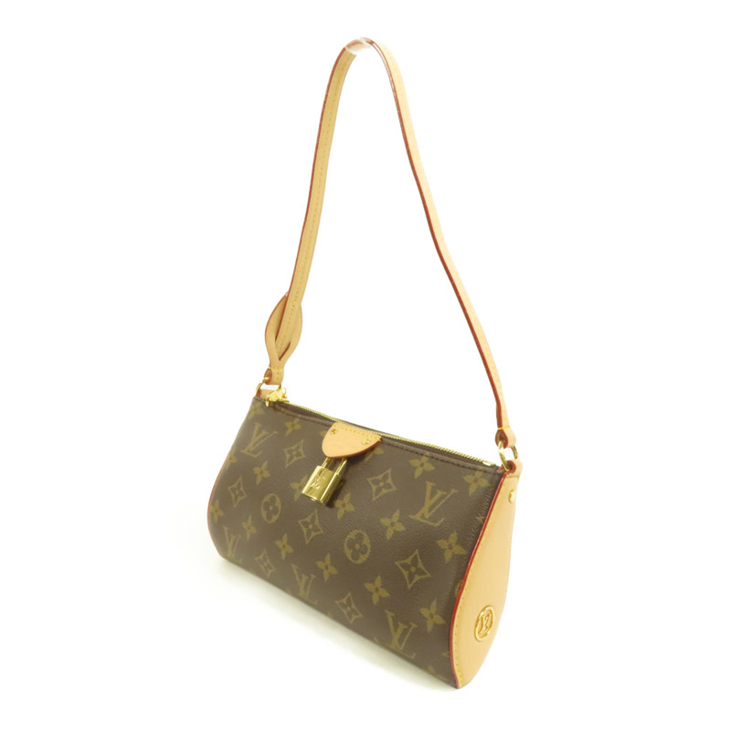 LOUIS VUITTON Monogram Pochette Tirette金扣手挽肩背兩用袋-2