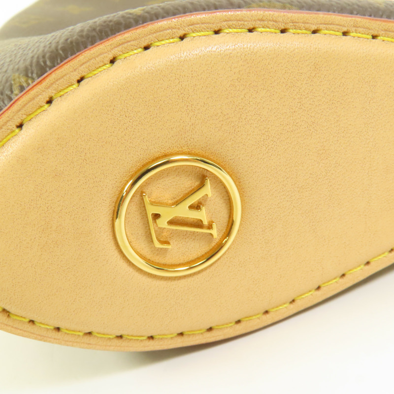 LOUIS VUITTON Monogram Pochette Tirette金扣手挽肩背兩用袋-9