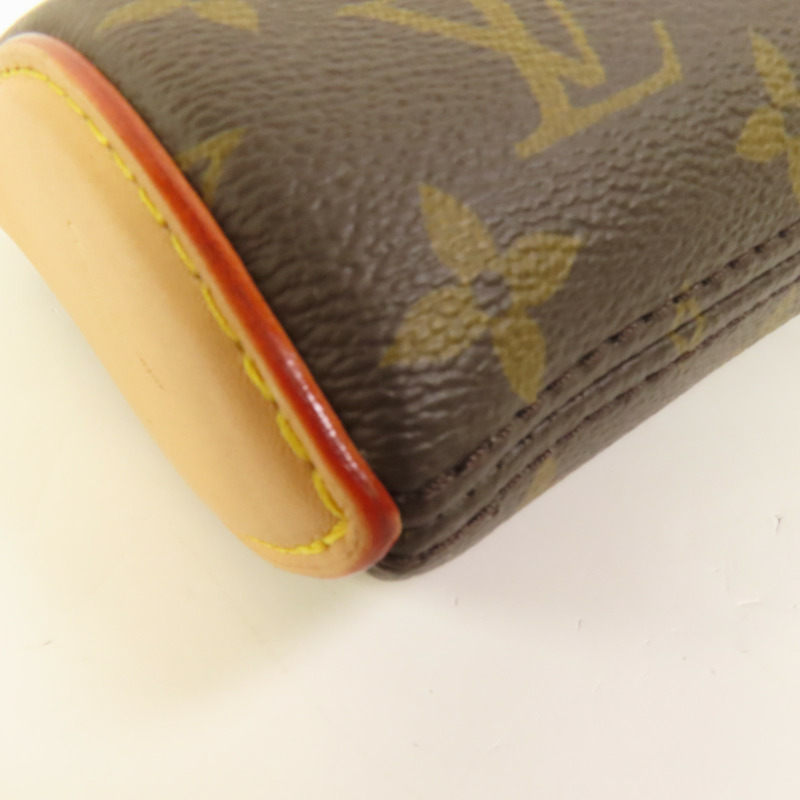 LOUIS VUITTON Monogram Pochette Tirette金扣手挽肩背兩用袋-14