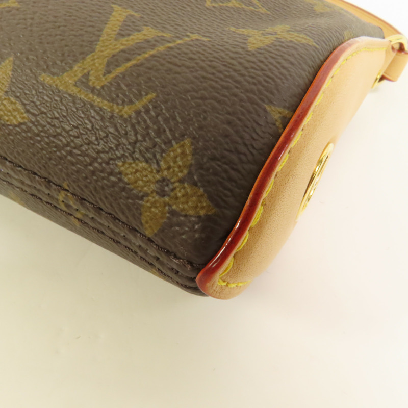 LOUIS VUITTON Monogram Pochette Tirette金扣手挽肩背兩用袋-15