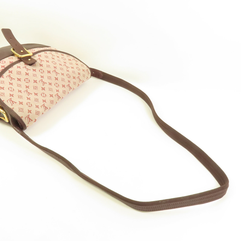 LOUIS VUITTON Monogram Mini Lin Marjorie金扣肩背袋-4