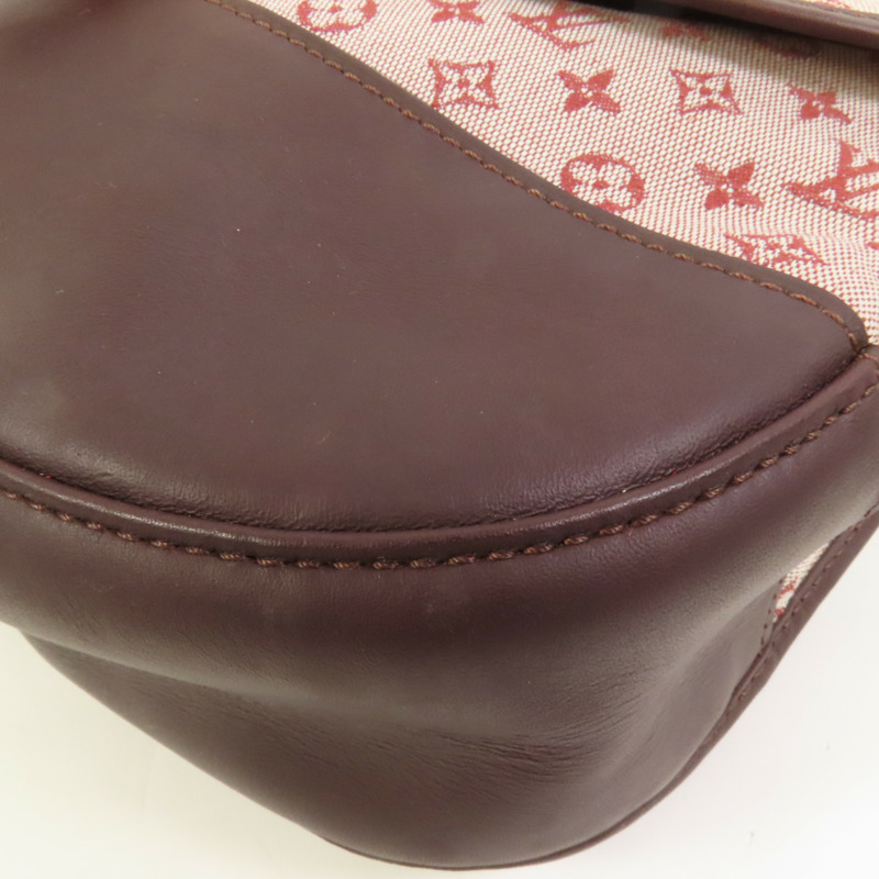 LOUIS VUITTON Monogram Mini Lin Marjorie金扣肩背袋-9