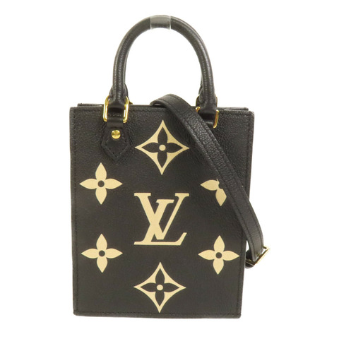 LOUIS VUITTON Monogram Eepreinte Petit Sac Plat金扣手挽肩背兩用袋