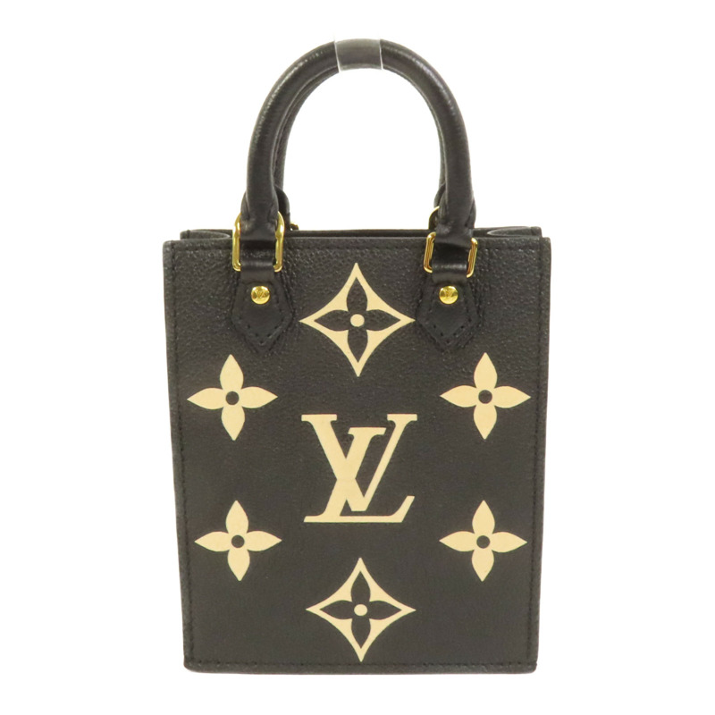 LOUIS VUITTON Monogram Eepreinte Petit Sac Plat金扣手挽肩背兩用袋-1