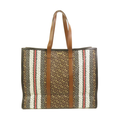 BURBERRY 塗層帆布Tote Bag肩背袋