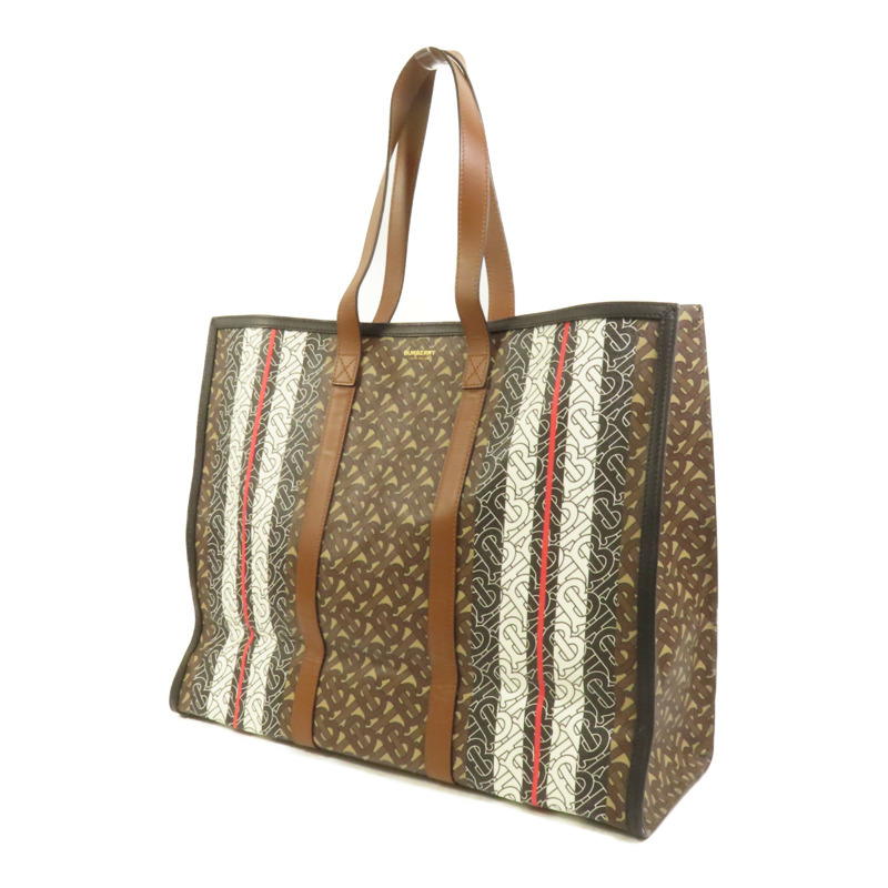 BURBERRY 塗層帆布Tote Bag肩背袋-2