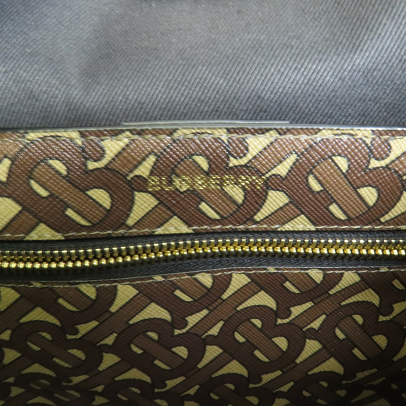 BURBERRY 塗層帆布Tote Bag肩背袋-7