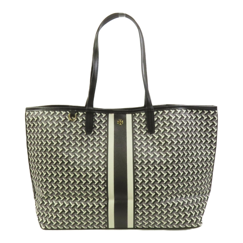 Tory Burch 塗層帆布Tote Bag肩背袋-0