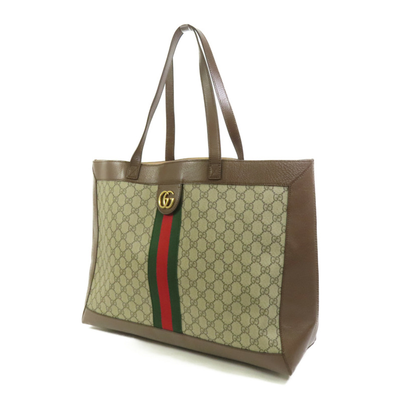 GUCCI 塗層帆布Tote Bag肩背袋-2