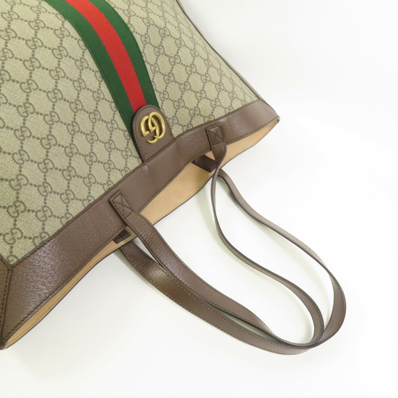 GUCCI 塗層帆布Tote Bag肩背袋-4
