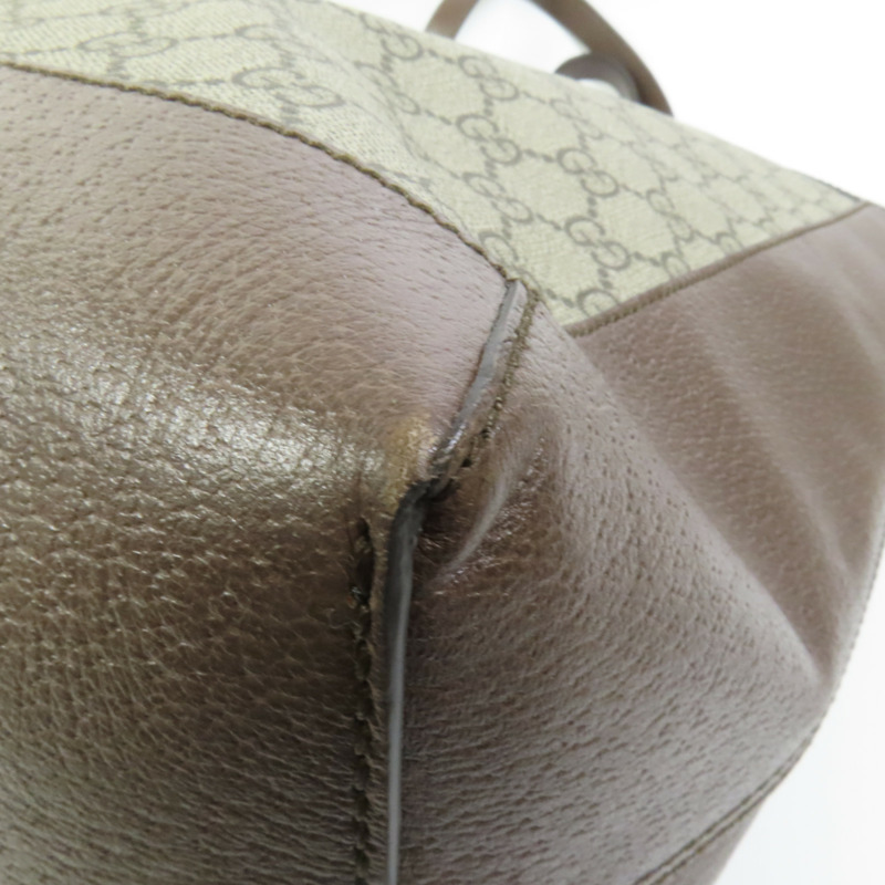 GUCCI 塗層帆布Tote Bag肩背袋-11