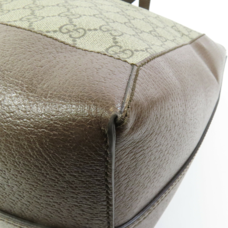 GUCCI 塗層帆布Tote Bag肩背袋-12