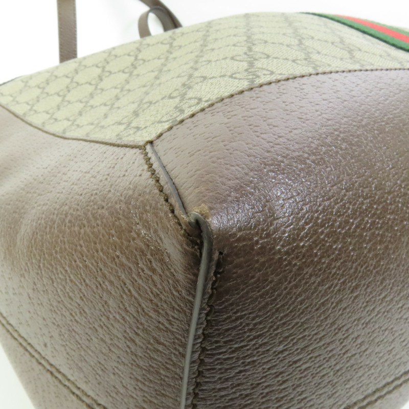 GUCCI 塗層帆布Tote Bag肩背袋-13