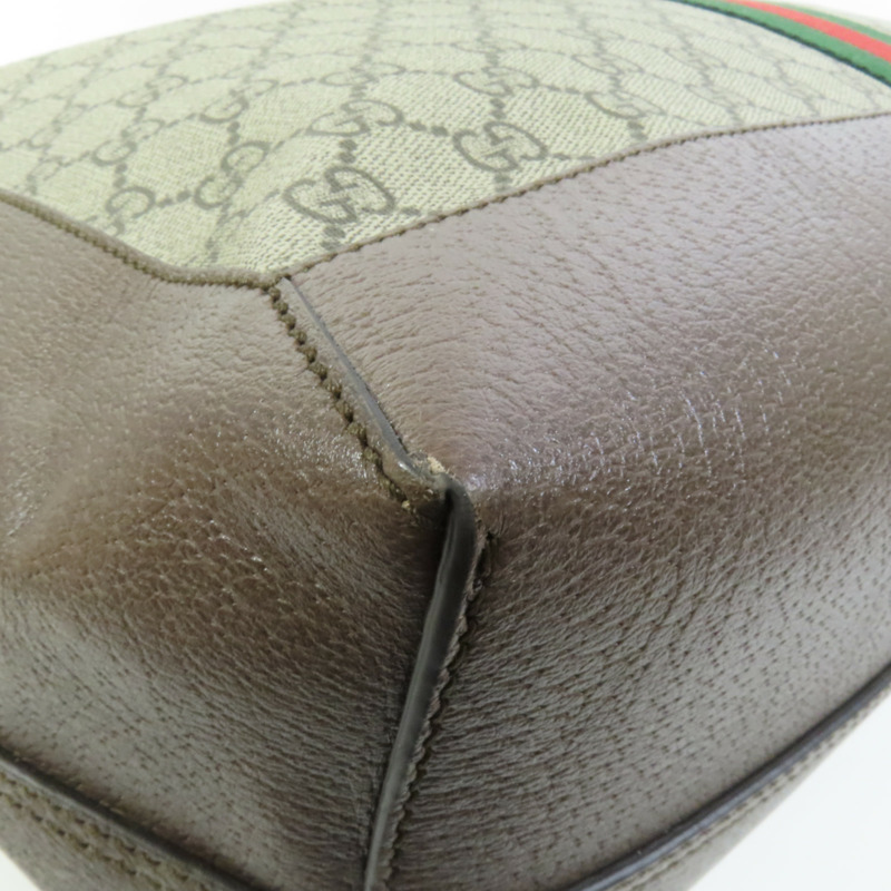 GUCCI 塗層帆布Tote Bag肩背袋-14