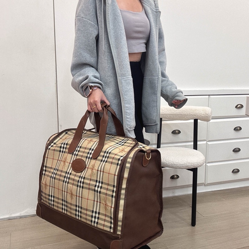 Burberry 經典波士頓旅行包-4