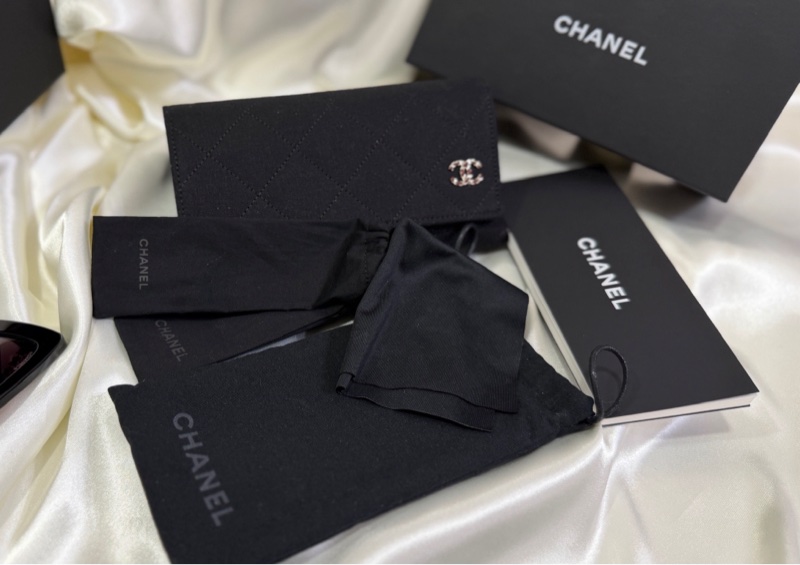 香奈兒Chanel 紫色漸層方形眼鏡 重工設計 不撞款 原價35000-19