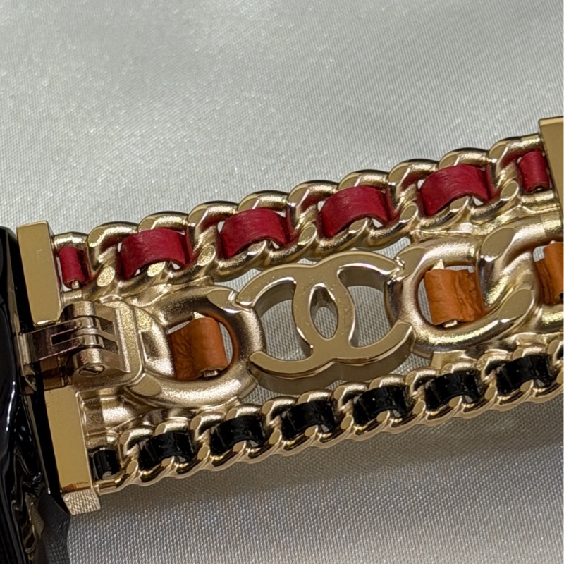 香奈兒Chanel 紫色漸層方形眼鏡 重工設計 不撞款 原價35000-26