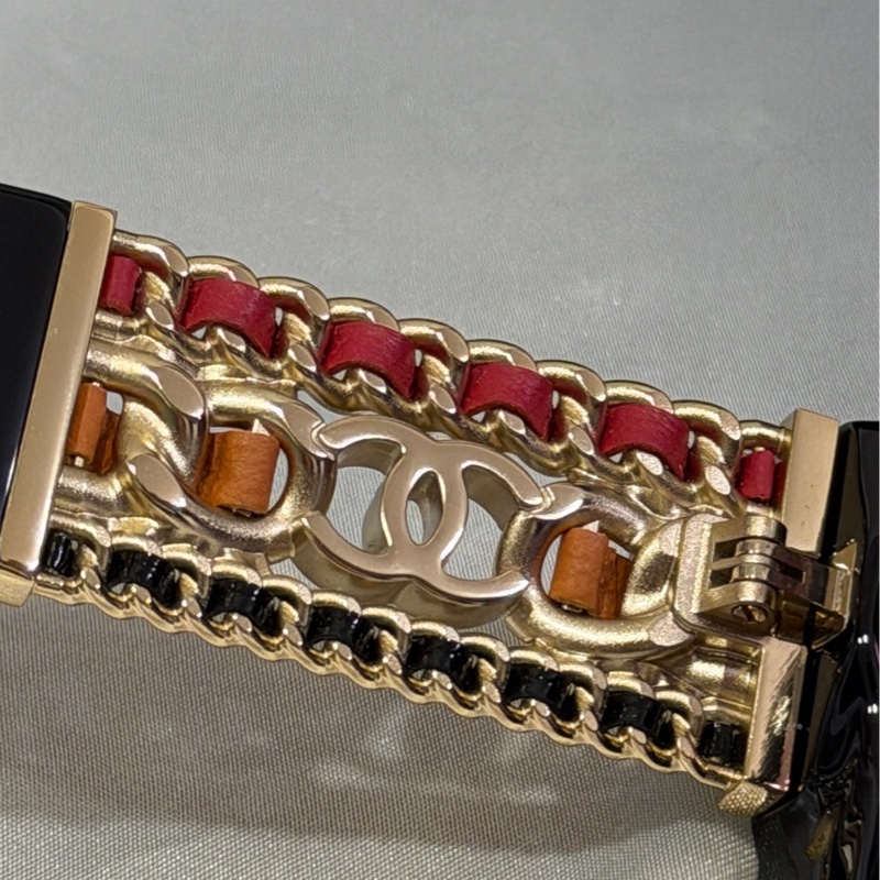 香奈兒Chanel 紫色漸層方形眼鏡 重工設計 不撞款 原價35000-32