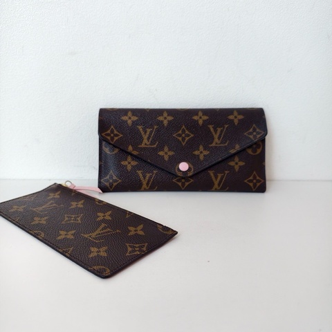 lv 路易威登/Louis Vuitton  長款錢包帶子袋