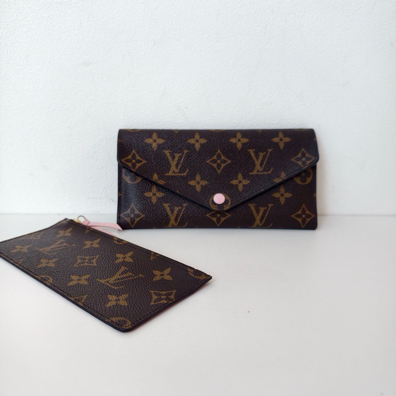 lv 路易威登/Louis Vuitton  長款錢包帶子袋-0