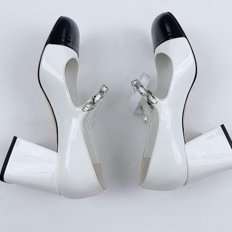 閒置未使用 MiuMiu miumiu瑪麗珍 36碼-4