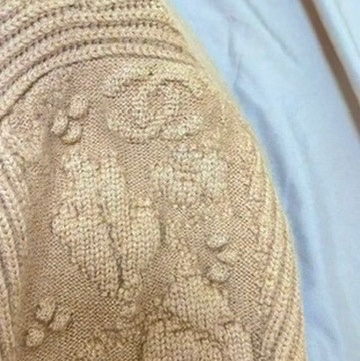 Chanel 香奈兒 21A浮雕袖子針織開襟衫 城堡系列-4