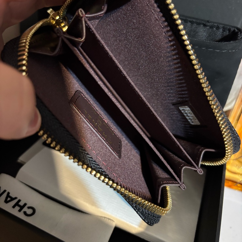 Chanel 黑金零錢包👛-3
