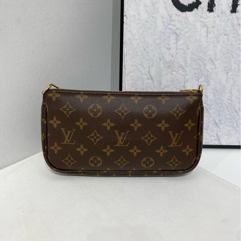 LV路易威登 五合一斜挎包 粉肩帶-4