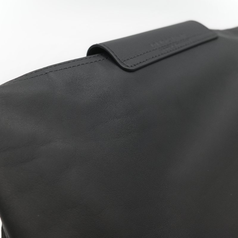 Longchamp 瓏驤 Le Pliage Xtra 經典黑色 頂級平滑小牛皮 中型 半月型單肩腋下包-16