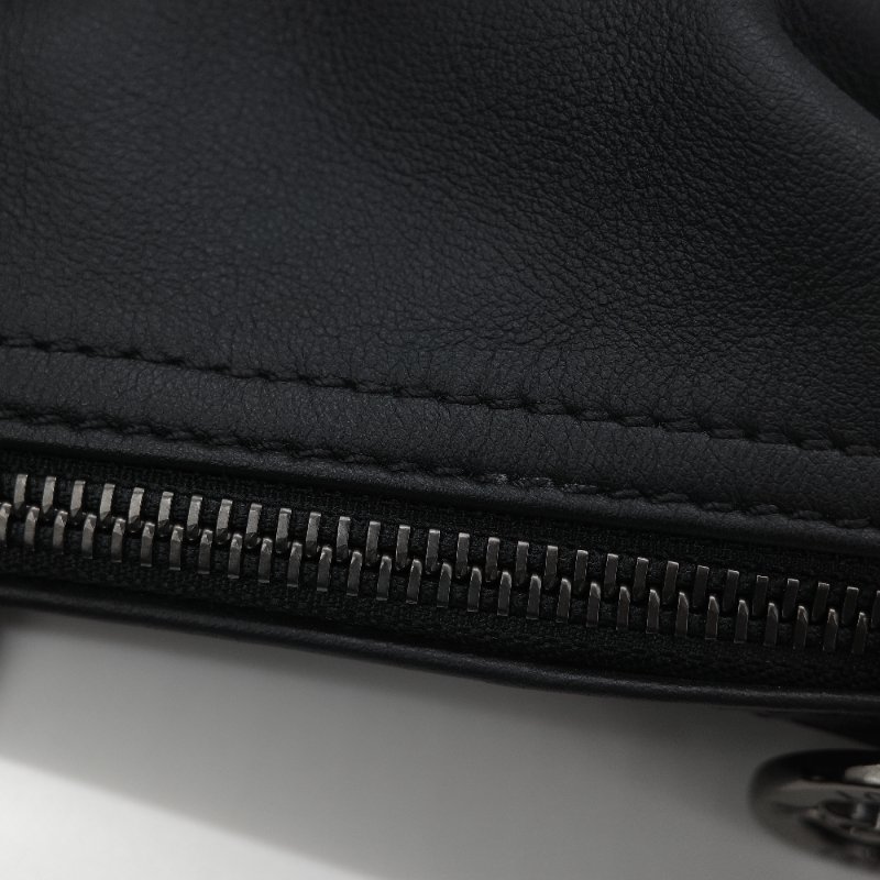 Longchamp 瓏驤 Le Pliage Xtra 經典黑色 頂級平滑小牛皮 中型 半月型單肩腋下包-27