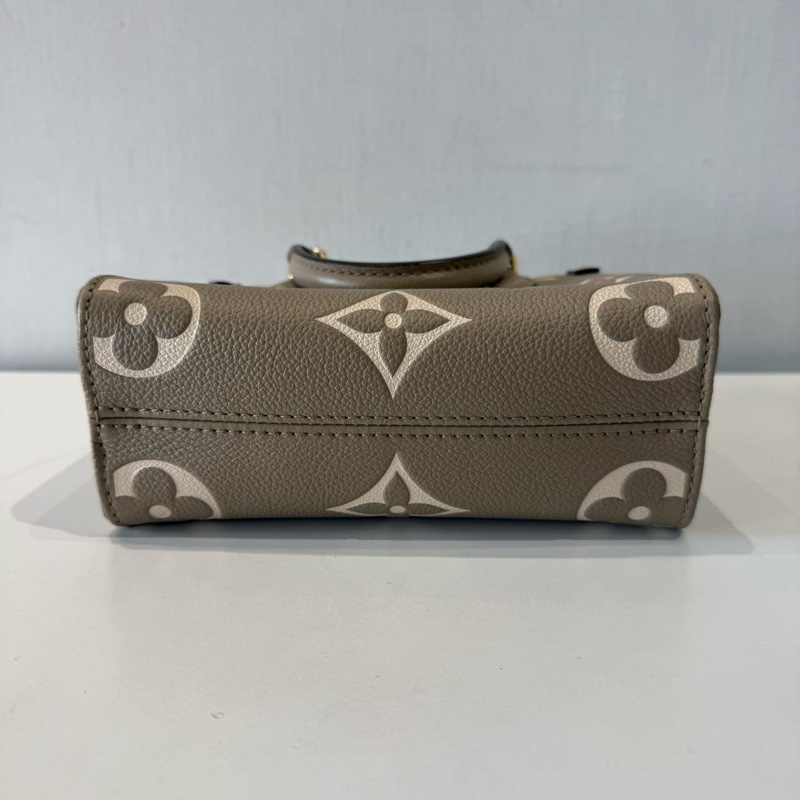 Lv/路易威登 onthego bb手提單肩斜挎包 大象灰-5