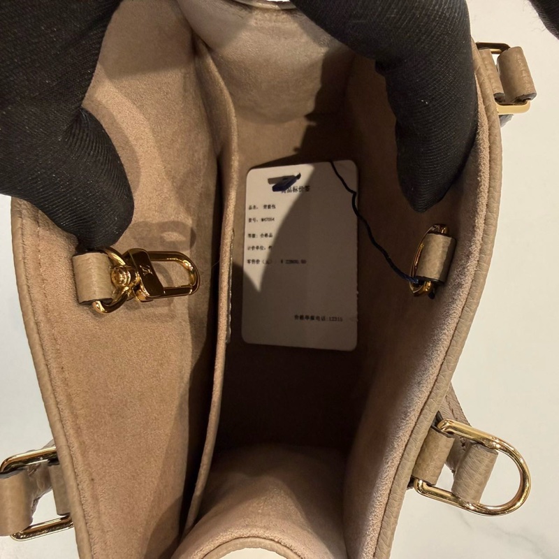 Lv/路易威登 onthego bb手提單肩斜挎包 大象灰-6