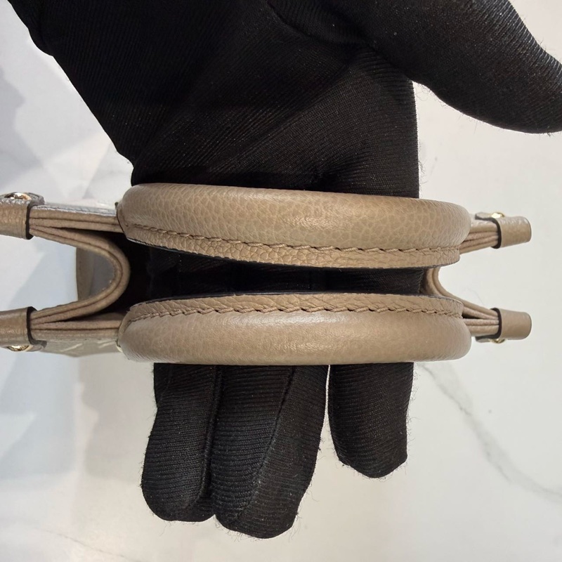 Lv/路易威登 onthego bb手提單肩斜挎包 大象灰-7