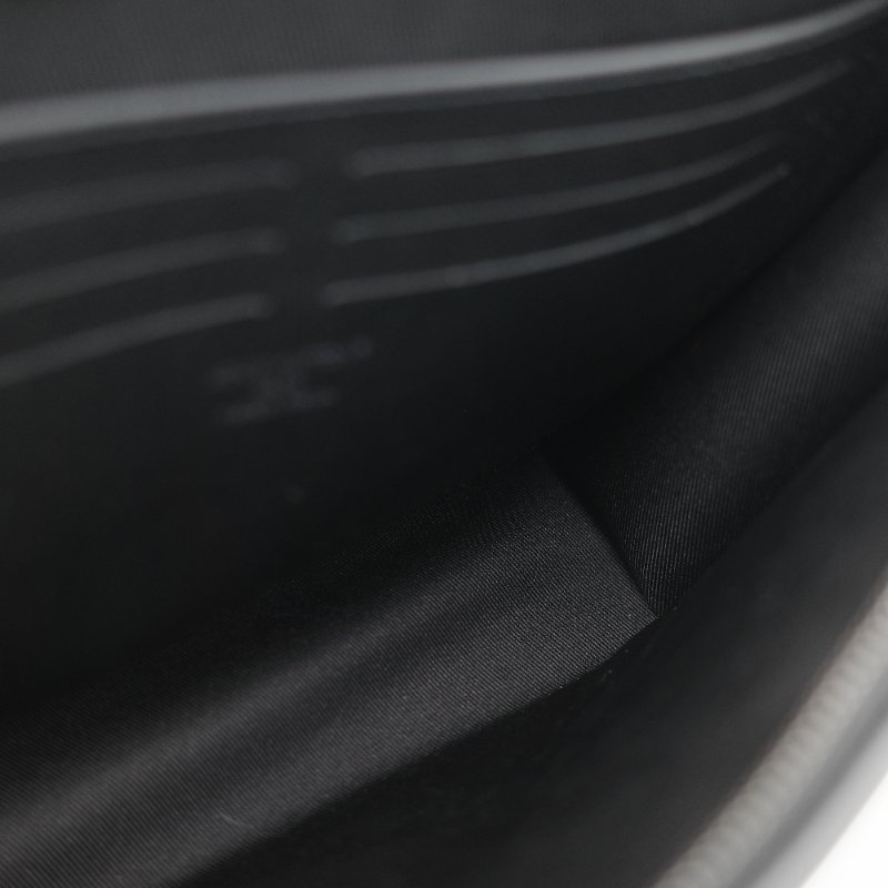 Louis Vuitton 路易威登 Pochette Voyage MM 帆布 經典黑灰雙色 塗層帆布 牛皮中型手拿包-19