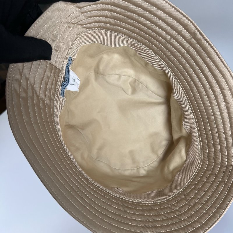 PRADA 淺米色漁夫帽#M-6