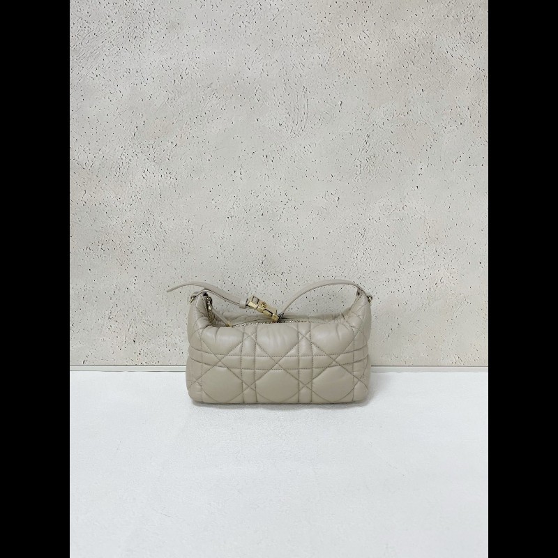 Dior 奶茶色全皮hobo
飯盒包-1