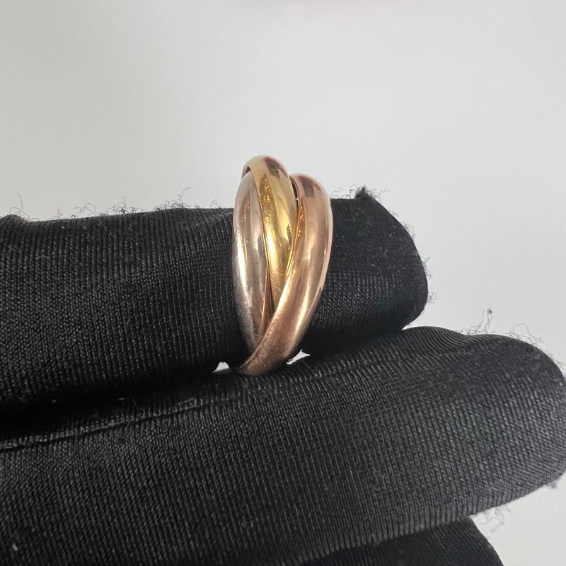 CARTIER B4052758/RVP613 三環戒指-1