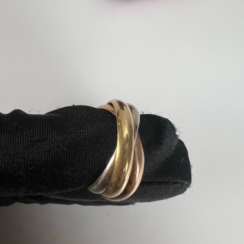 CARTIER B4052758/RVP613 三環戒指-4