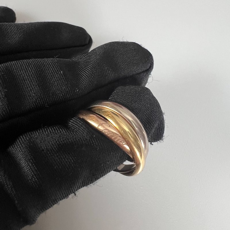CARTIER B4052758/RVP613 三環戒指-5