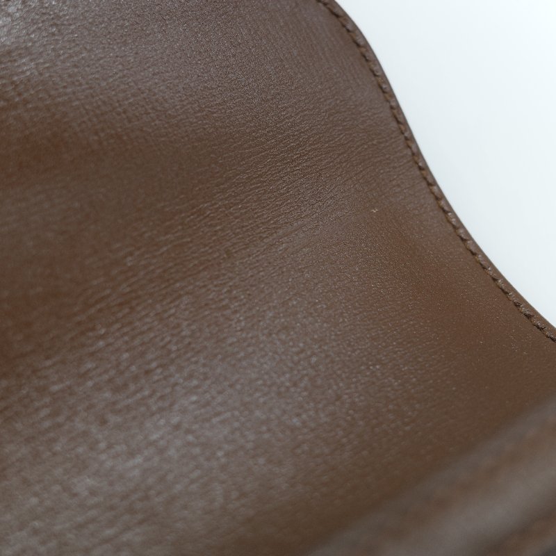 Gucci 古馳 Horsebit 1955 經典烏木色 GG Supreme 帆布 小牛皮 雙背帶 斜背包相機包-16