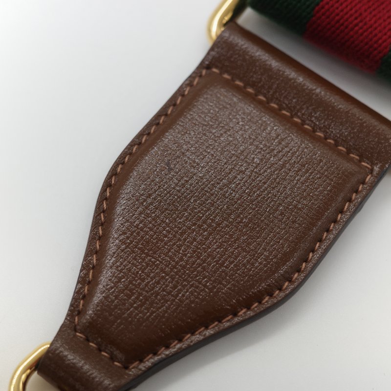 Gucci 古馳 Horsebit 1955 經典烏木色 GG Supreme 帆布 小牛皮 雙背帶 斜背包相機包-29