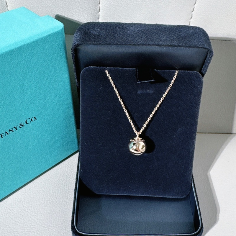 Tiffany蒂芙尼 玫瑰金hardwear 轉運珠項鍊-0