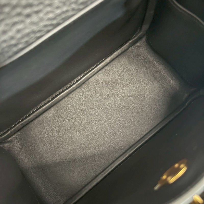 Hermès Mini Lindy 二代 黑金 全新 K 刻-8