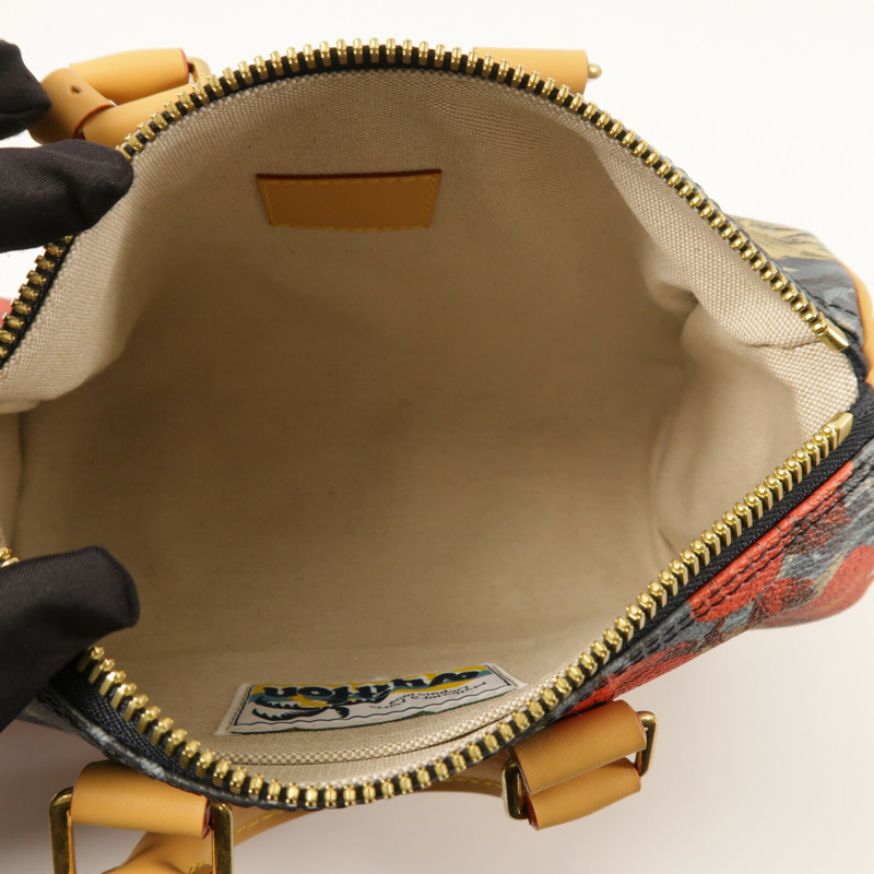 LOUIS VUITTON Surfing Monogram Keepall Bandouliere 25金扣手挽肩背兩用袋-4