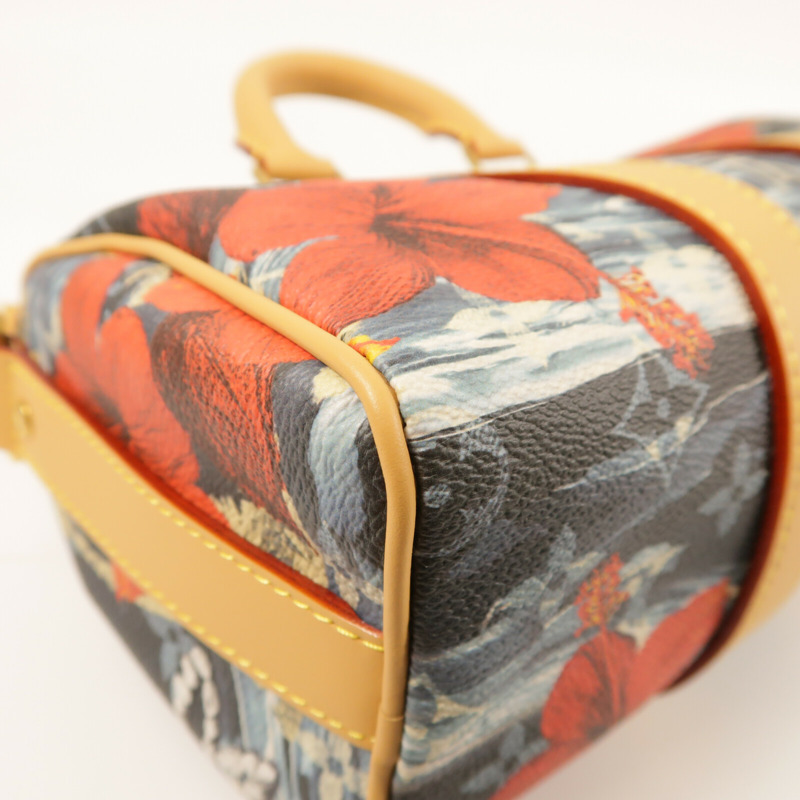 LOUIS VUITTON Surfing Monogram Keepall Bandouliere 25金扣手挽肩背兩用袋-9