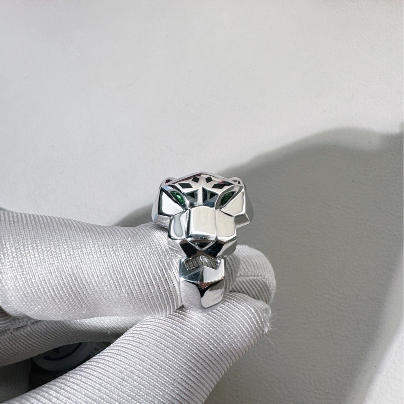 Cartier 卡地亞 panthers 獵豹戒指，48號-2