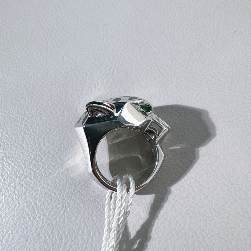 Cartier 卡地亞 panthers 獵豹戒指，48號-4