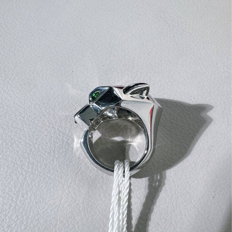 Cartier 卡地亞 panthers 獵豹戒指，48號-5